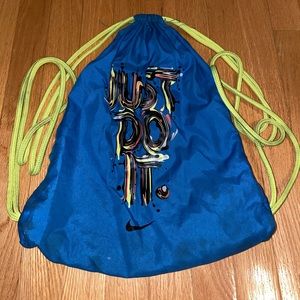 Jawstring backpack